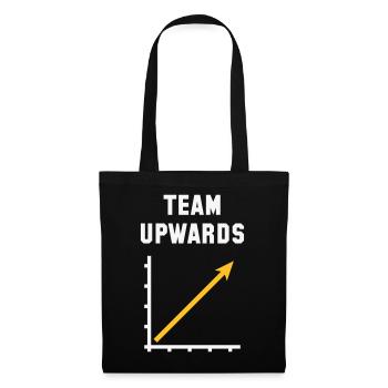 Team Upwards (Success / Progress / NEG Gold 2C) - Tote Bag - black - Front