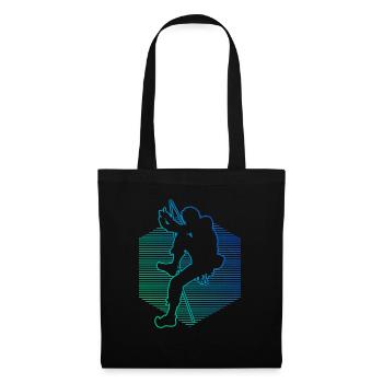 Boulder Grimpeurs Hommes Escalade Bloc - Sac en tissu - noir - Devant