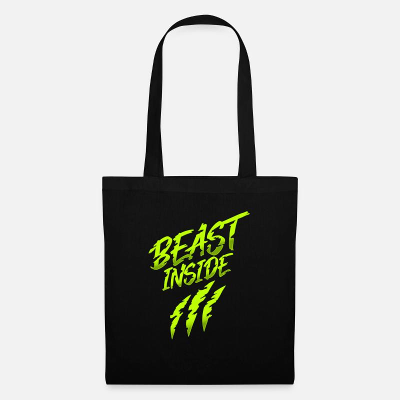 BEAST INSIDE - Stoffbeutel - Schwarz