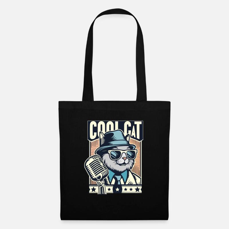 Coolcat - Stoffbeutel - Schwarz