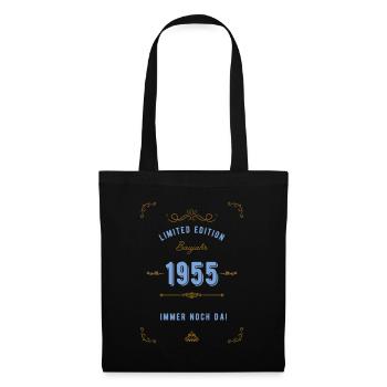 Construit en 1955 - Edtion Limeted - Sac en tissu - noir - Devant