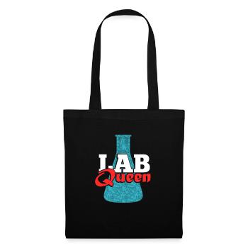 Lab Queen Labor Chemistry Science Chemistry - Tote Bag - black - Front
