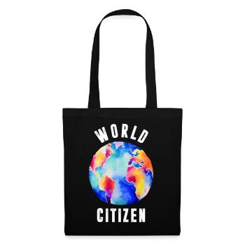 Graphique World Citizen - Sac en tissu - noir - Devant