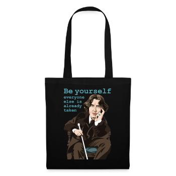 Oscar Wilde - Tote Bag - black - Front