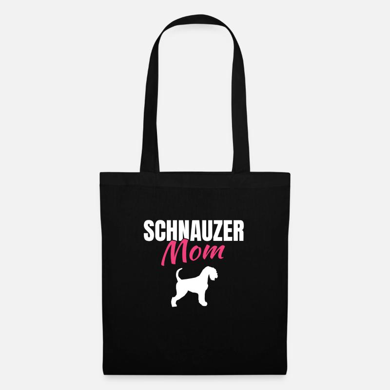 Zwergschnauzer - Stoffbeutel - Schwarz