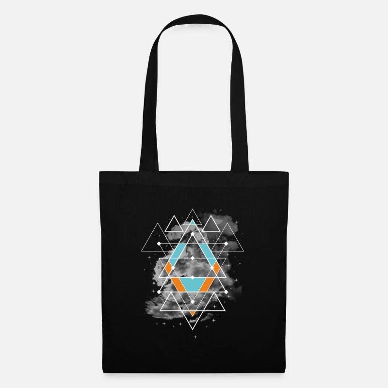 Geometric pattern - Tote Bag - black