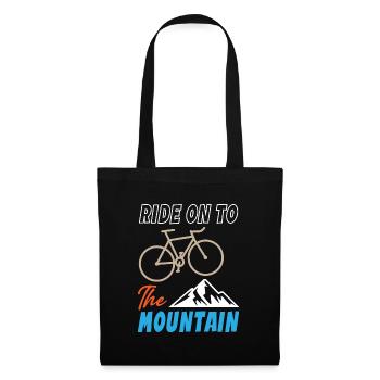 Ride On To The Mountain - Tote Bag - black - Front