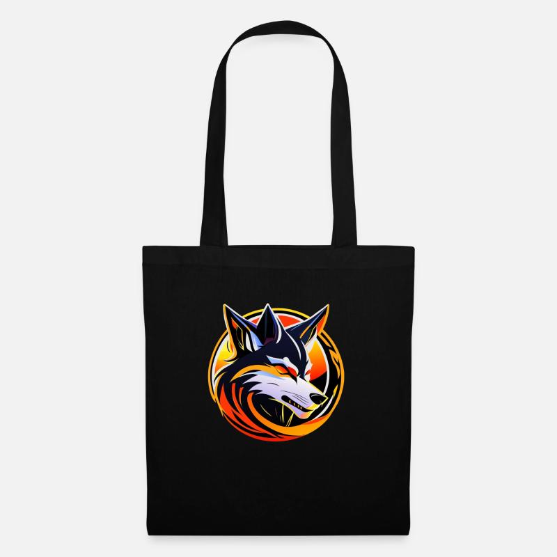 Wolf - Tote Bag - black