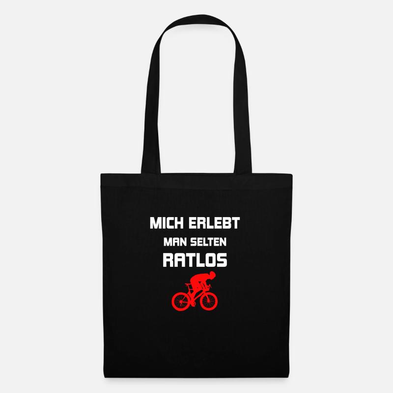 Fahrrad - Stoffbeutel - Schwarz