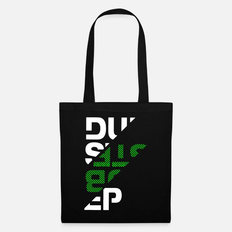 Dubstep typography - Tote Bag - black