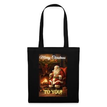 Merry Christmas from Santa Claus - Tote Bag - black - Front