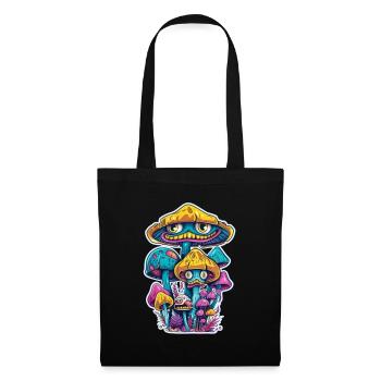 Magic Mushrooms - Tote Bag - black - Front