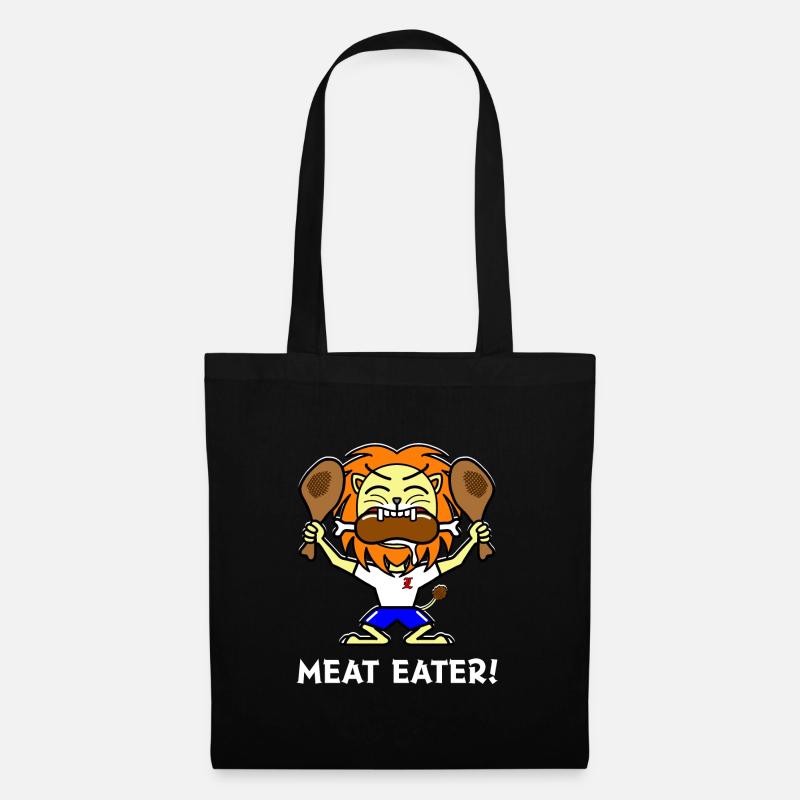 Fleischesser ! - Stoffbeutel - Schwarz