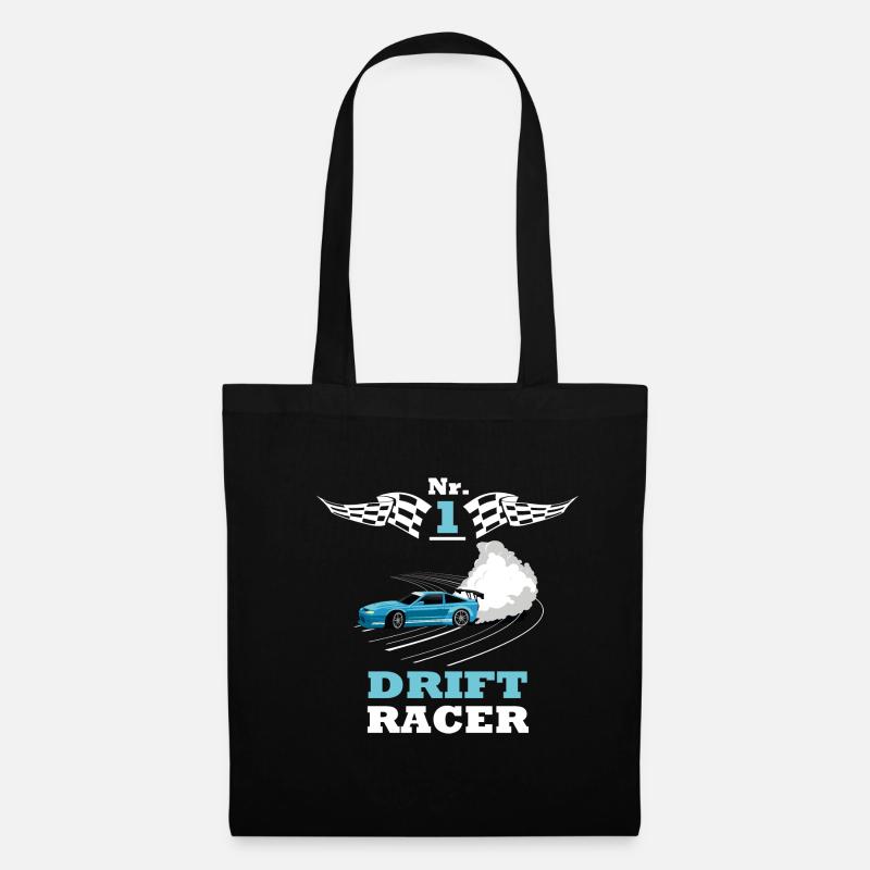 Nr 1 Drift Racer - Stoffbeutel - Schwarz