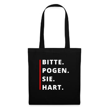 Bitte Pogen Sie Hart Festival Heavy Metal Rock - Stoffbeutel - Schwarz - Vorne