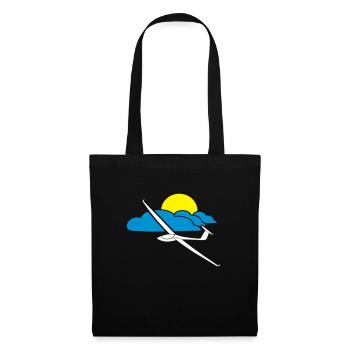 vol à voile - Sac en tissu - noir - Devant