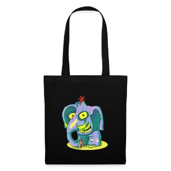 Colorful Elephant - Tote Bag - black - Front