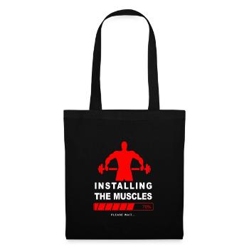 Installing Muscle 2 - Stoffbeutel - Schwarz - Vorne