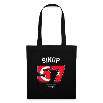 Sinop 57 Türkiye Retro - Tote Bag - black - Front