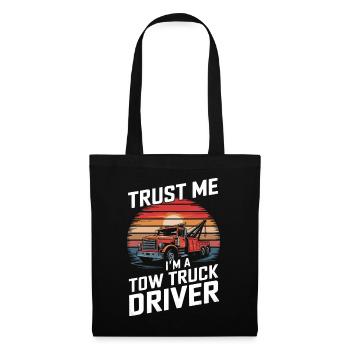 Tow Truck Truck Tow Truck - Tote Bag - black - Front