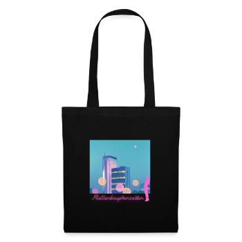 Prefabricated Building Princess - Tote Bag - black - Front