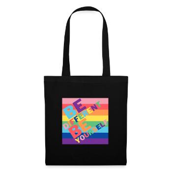Be different - Tote Bag - black - Front