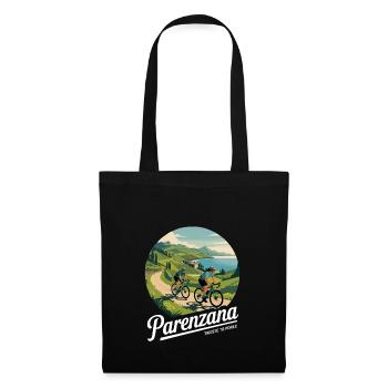 Parenzana Gravel Bike Bikepacking – Trieste - Poreč - Sac en tissu - noir - Devant