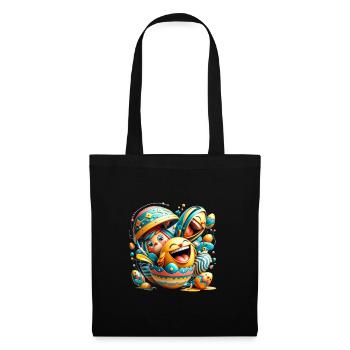 Easter graphic design in Mixed Dimensions style - Tote Bag - black - Front