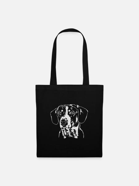 ENTLEBUCHER SENNENHUND Hunde Portrait Wilsigns - Stoffbeutel - Schwarz