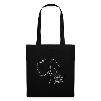 KORTHALS GRIFFON Profil Chiens de chasse Chien Wilsigns - Sac en tissu - noir - Devant