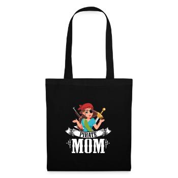 Pirate Mom Gift For A Pirate Mother - Tote Bag - black - Front