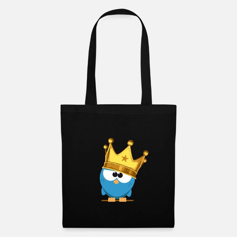 King Birdie - Stoffbeutel - Schwarz