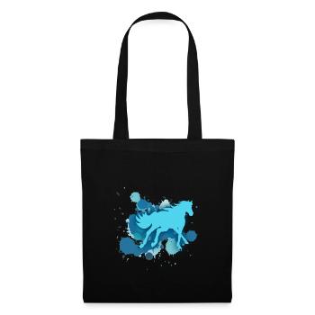 passe-temps d'équitation - Sac en tissu - noir - Devant