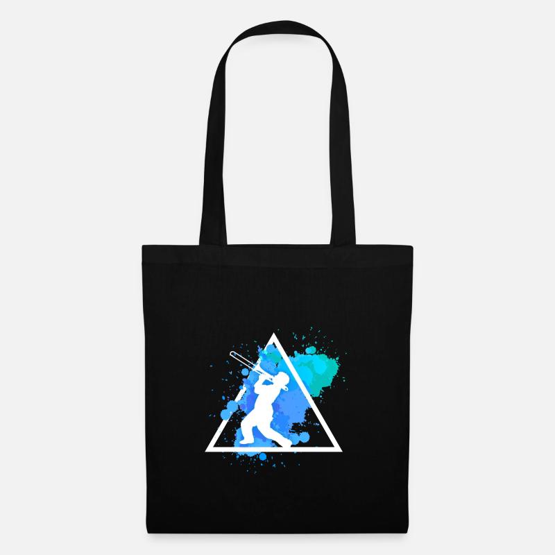 trombone - Tote Bag - black