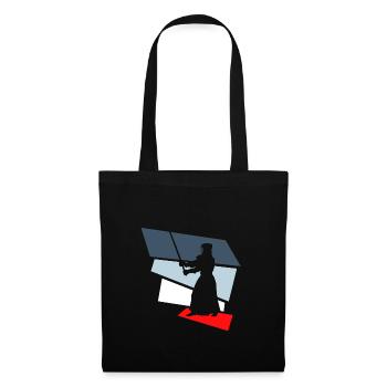 kendo retro - Tote Bag - black - Front