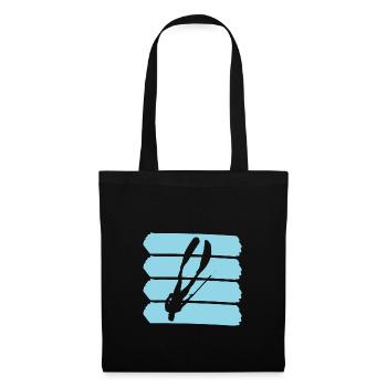 Plongeurs sous-marins - Sac en tissu - noir - Devant