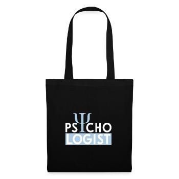 psychologue - Sac en tissu - noir - Devant