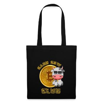 Cash Cow Club / Bitcoin / Crypto / HODL / Miner - Tote Bag - black - Front