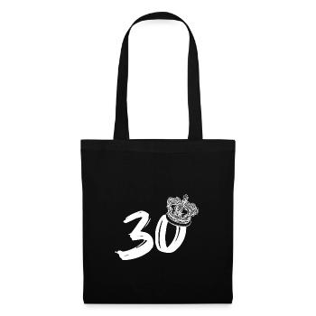 30th birthday - Tote Bag - black - Front