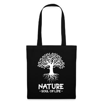 Nature Soul of Life - Tote Bag - black - Front