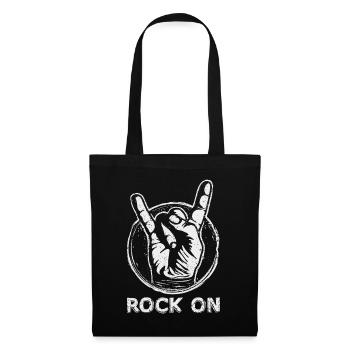 Rock On - Tote Bag - black - Front