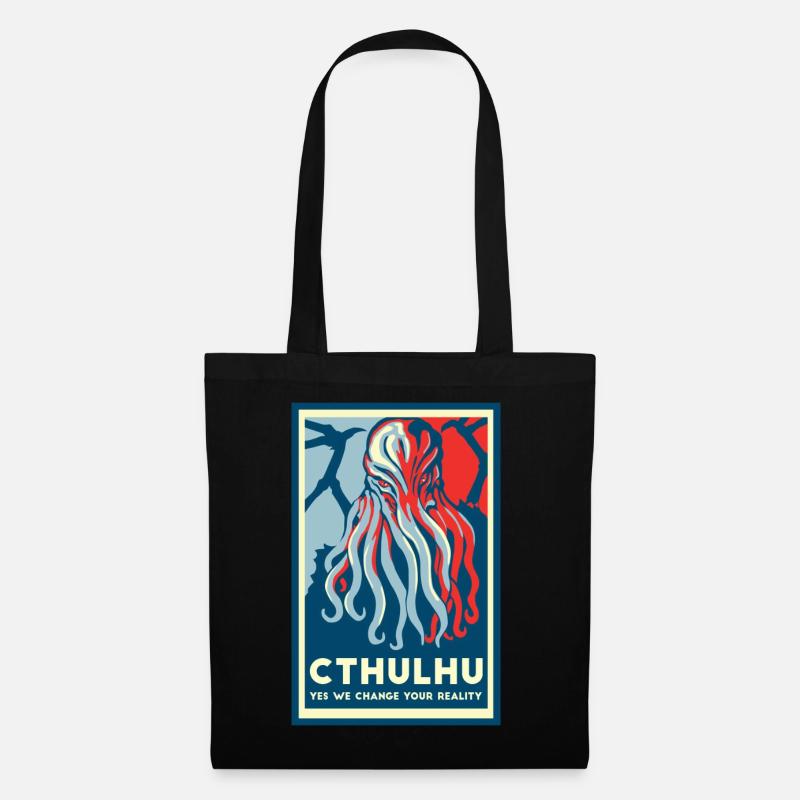 Cthulhu USA Amerika - Stoffbeutel - Schwarz