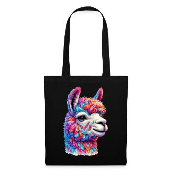 Alpaga - Sac en tissu - noir - Devant