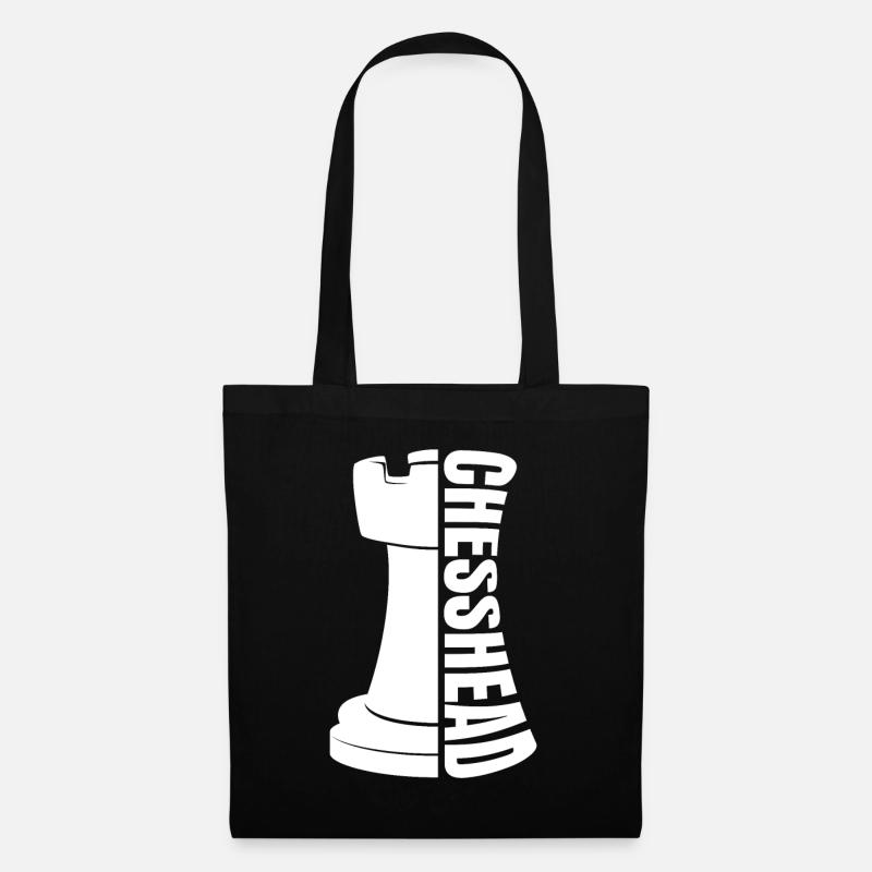 Checkmate Chess King Illustration - Tote Bag - black