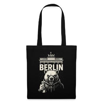 Berlin Rebel - Tote Bag - black - Front