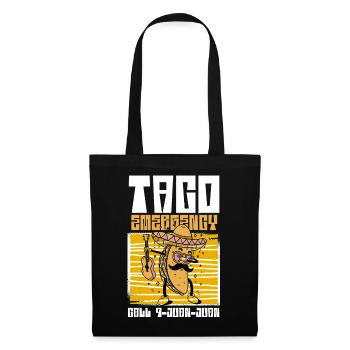 Taco Energy Fiesta - Tote Bag - black - Front