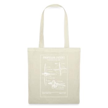 Propeller Patent Blueprint - Tote Bag - nature - Front