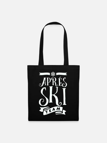 Après Ski Team - Stoffbeutel - Schwarz