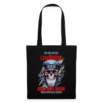 I'm this Legendary Evil Old Man - Tote Bag - black - Front