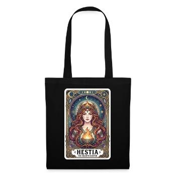 Hestia Tarot Card - Tote Bag - black - Front